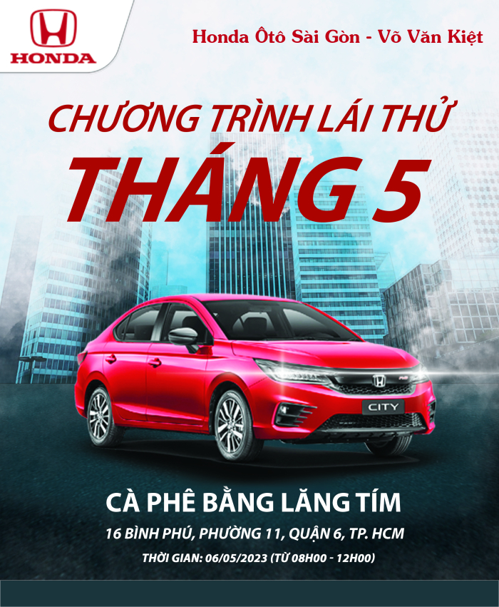 CHƯƠNG TRÌNH LÁI THỬ XE THÁNG 05/2023